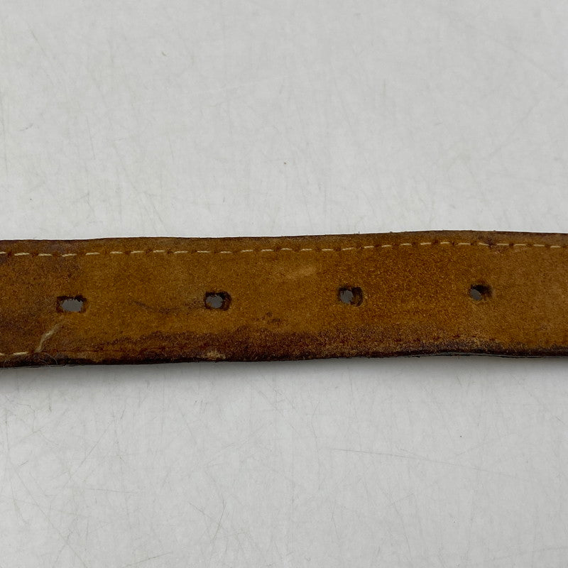 【現状渡し品】【メンズ】 JUSTIN ジャスティン C10604 CARVING LEATHER BELT カービング レザー ベルト 205-260224-cs-11-izu サイズ：32 カラー：ブラウン 万代Net店