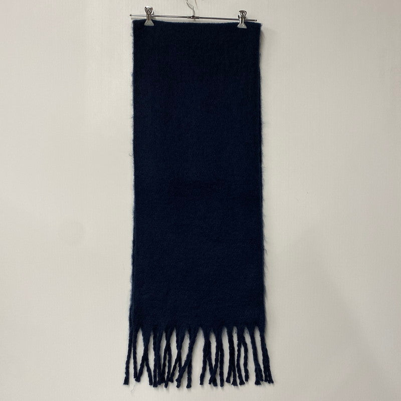 【中古美品】【メンズ/レディース】 225400193 ELLISON SCARF エリソン スカーフ 187-260224-cs-10-izu サイズ：ONE SIZE カラー：ネイビー 万代Net店