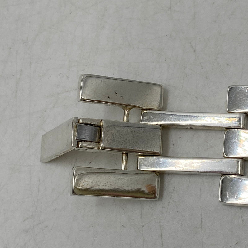 【中古品】【メンズ/レディース】 925 HEAVY GATE LINK ヘビー ゲート リンク ブレスレット アクセサリー 182-260220-cs-11-izu カラー：シルバー 万代Net店