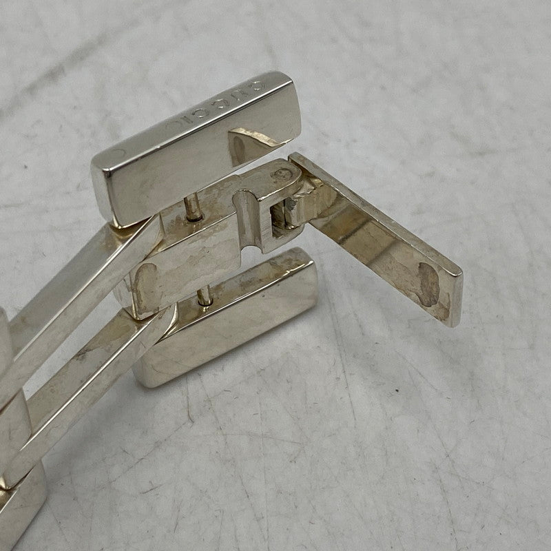 【中古品】【メンズ/レディース】 925 HEAVY GATE LINK ヘビー ゲート リンク ブレスレット アクセサリー 182-260220-cs-11-izu カラー：シルバー 万代Net店