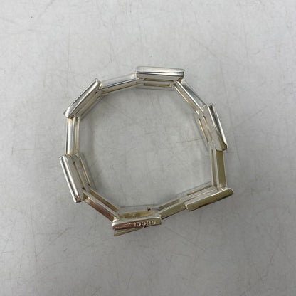 【中古品】【メンズ/レディース】 925 HEAVY GATE LINK ヘビー ゲート リンク ブレスレット アクセサリー 182-260220-cs-11-izu カラー：シルバー 万代Net店