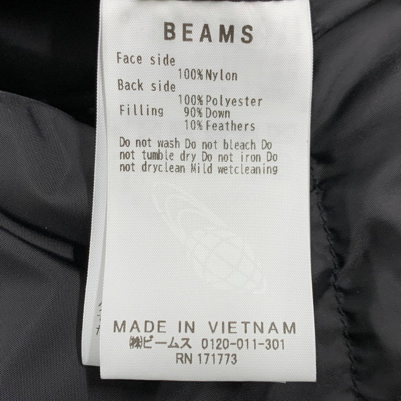 【中古品】【メンズ】 WIDE FIT DERMIZAX REVERSIBLE DOWN JACKET 11-18-1290-120 リバーシブル ダウンジャケット アウター 147-260220-as-13-izu サイズ：L カラー：ブラック 万代Net店