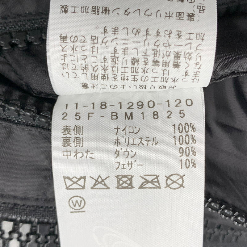 【中古品】【メンズ】 WIDE FIT DERMIZAX REVERSIBLE DOWN JACKET 11-18-1290-120 リバーシブル ダウンジャケット アウター 147-260220-as-13-izu サイズ：L カラー：ブラック 万代Net店