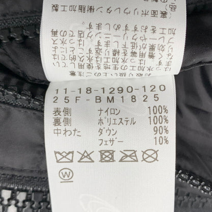 【中古品】【メンズ】 WIDE FIT DERMIZAX REVERSIBLE DOWN JACKET 11-18-1290-120 リバーシブル ダウンジャケット アウター 147-260220-as-13-izu サイズ：L カラー：ブラック 万代Net店