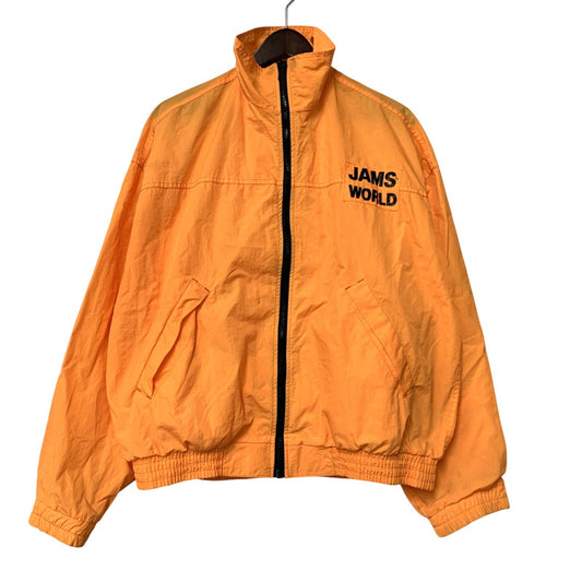 【中古品】【メンズ】 JAMS WORLD ジャムズワールド NYLON JACKET ナイロンジャケット USA製 アウター 146-260220-as-04-izu サイズ：M カラー：オレンジ 万代Net店