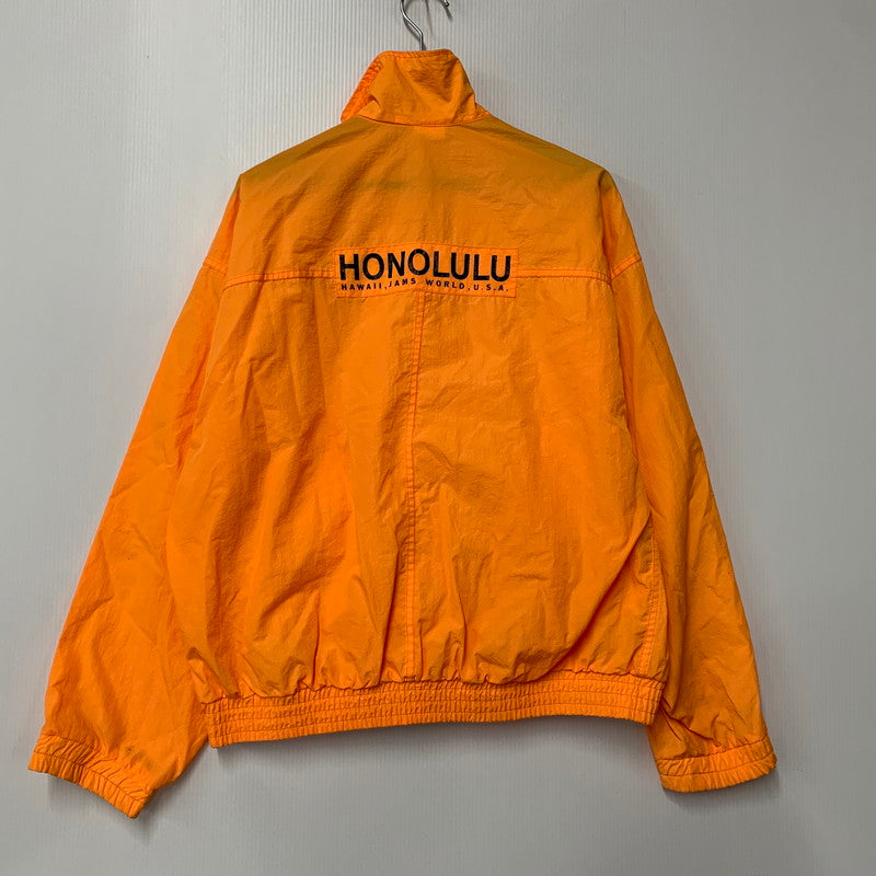 【中古品】【メンズ】 JAMS WORLD ジャムズワールド NYLON JACKET ナイロンジャケット USA製 アウター 146-260220-as-04-izu サイズ：M カラー：オレンジ 万代Net店