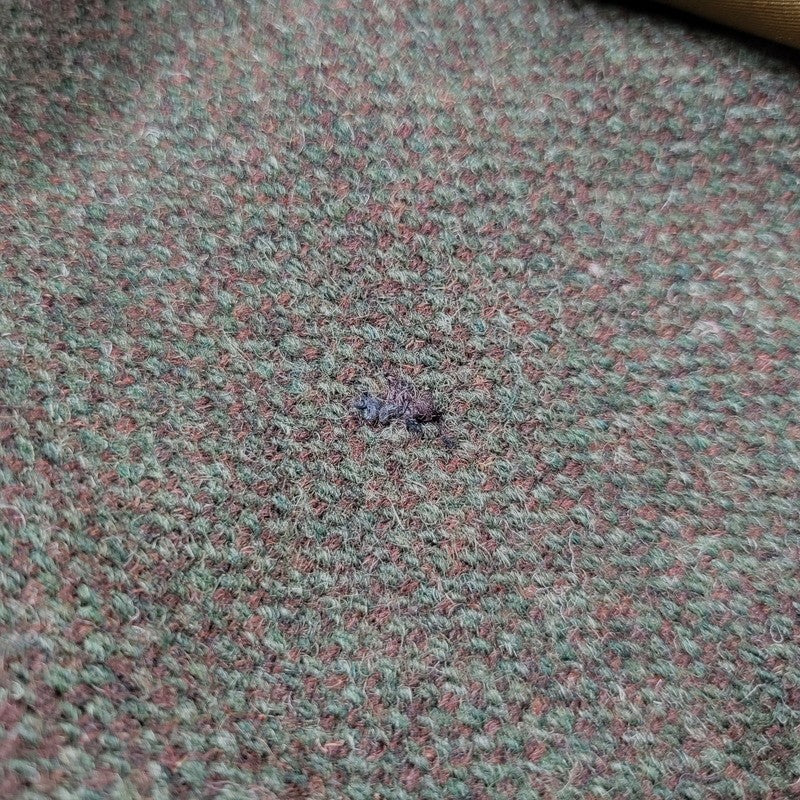 【中古品】【メンズ】 × HARRIS TWEED ハリスツイード 95026 WOOL COAT ウール コート アウター 146-260311-ya-15-izu サイズ：下記参照 カラー：カーキ系 万代Net店
