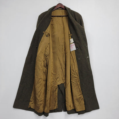 【中古品】【メンズ】 × HARRIS TWEED ハリスツイード 95026 WOOL COAT ウール コート アウター 146-260311-ya-15-izu サイズ：下記参照 カラー：カーキ系 万代Net店