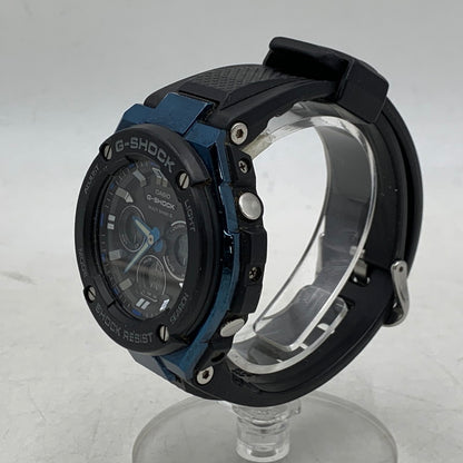 【中古品】【メンズ/レディース】 G-SHOCK ジーショック GST-W300G-1A2JF G-STEEL MID SIZE SERIES SOLAR WATCH ジースチール ミッドサイズ シリーズ ソーラーウォッチ 腕時計 時計 196-260303-ya-11-izu カラー：ブラック 万代Net店