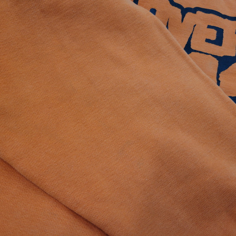 【中古品】【メンズ】 CARTLE ARCHE OVERAGE 12 PRINT HOODIE プリント フーディー パーカー 長袖 トップス 146-260223-as-27-izu サイズ：L カラー：オレンジ 万代Net店