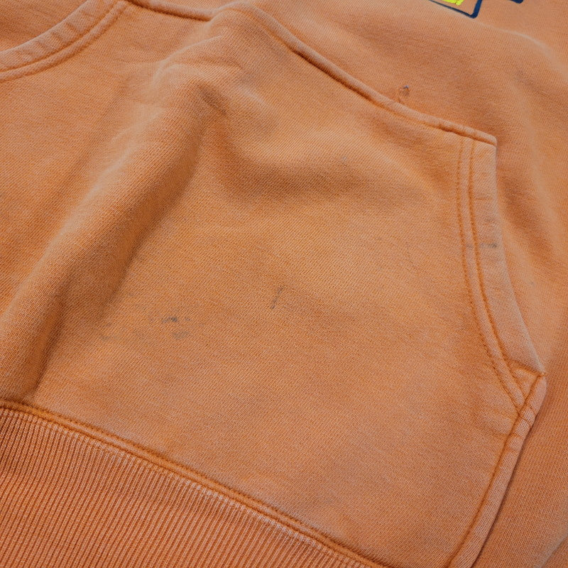 【中古品】【メンズ】 CARTLE ARCHE OVERAGE 12 PRINT HOODIE プリント フーディー パーカー 長袖 トップス 146-260223-as-27-izu サイズ：L カラー：オレンジ 万代Net店