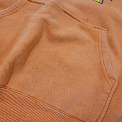 【中古品】【メンズ】 CARTLE ARCHE OVERAGE 12 PRINT HOODIE プリント フーディー パーカー 長袖 トップス 146-260223-as-27-izu サイズ：L カラー：オレンジ 万代Net店