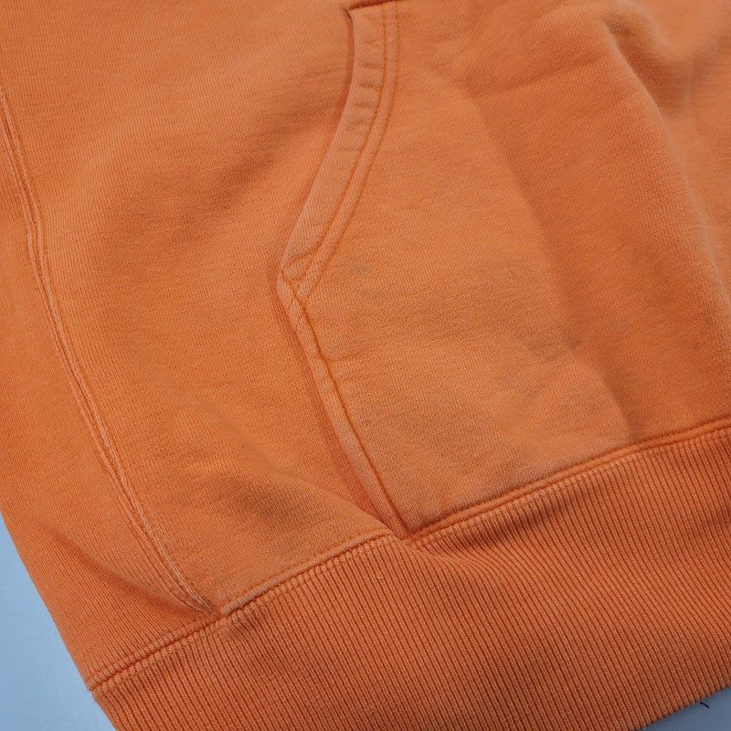 【中古品】【メンズ】 CARTLE ARCHE OVERAGE 12 PRINT HOODIE プリント フーディー パーカー 長袖 トップス 146-260223-as-27-izu サイズ：L カラー：オレンジ 万代Net店