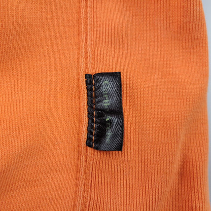 【中古品】【メンズ】 CARTLE ARCHE OVERAGE 12 PRINT HOODIE プリント フーディー パーカー 長袖 トップス 146-260223-as-27-izu サイズ：L カラー：オレンジ 万代Net店