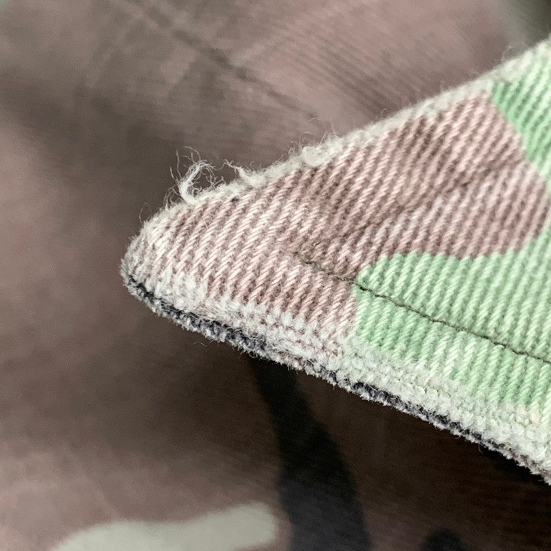 【中古品】【メンズ】 JAPAN TIGER ARTWORK MILITARY ARMY CAMO CHEVRON SHIRT JACKET ジャパン タイガー アートワーク ミリタリー アーミー カモ シェブロン シャツ ジャケット アウター 147-260221-ya-02-izu サイズ：S カラー：マルチ 万代Net店