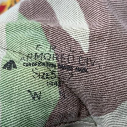 【中古品】【メンズ】 JAPAN TIGER ARTWORK MILITARY ARMY CAMO CHEVRON SHIRT JACKET ジャパン タイガー アートワーク ミリタリー アーミー カモ シェブロン シャツ ジャケット アウター 147-260221-ya-02-izu サイズ：S カラー：マルチ 万代Net店