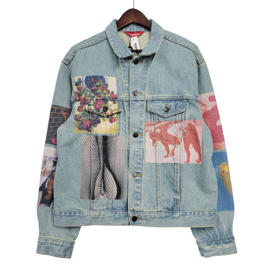 【中古品】【メンズ】 22SS DAIDO MORIYAMAダイドウ・モリヤマ DENIMデニム TRUCKER JACKETトラッカー ジャケット デニムジャケットアウター 149-260221-mh-02-izu サイズ：M カラー：ライトブルー 万代Net店