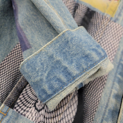 【中古品】【メンズ】 22SS DAIDO MORIYAMAダイドウ・モリヤマ DENIMデニム TRUCKER JACKETトラッカー ジャケット デニムジャケットアウター 149-260221-mh-02-izu サイズ：M カラー：ライトブルー 万代Net店
