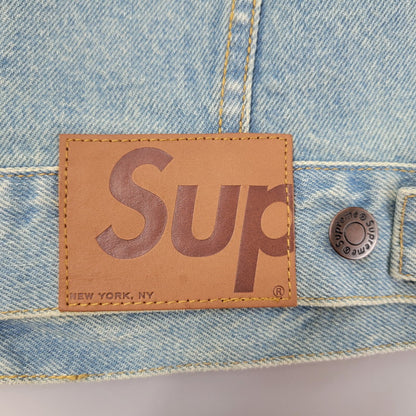 【中古品】【メンズ】 22SS DAIDO MORIYAMAダイドウ・モリヤマ DENIMデニム TRUCKER JACKETトラッカー ジャケット デニムジャケットアウター 149-260221-mh-02-izu サイズ：M カラー：ライトブルー 万代Net店