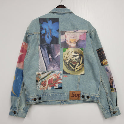【中古品】【メンズ】 22SS DAIDO MORIYAMAダイドウ・モリヤマ DENIMデニム TRUCKER JACKETトラッカー ジャケット デニムジャケットアウター 149-260221-mh-02-izu サイズ：M カラー：ライトブルー 万代Net店