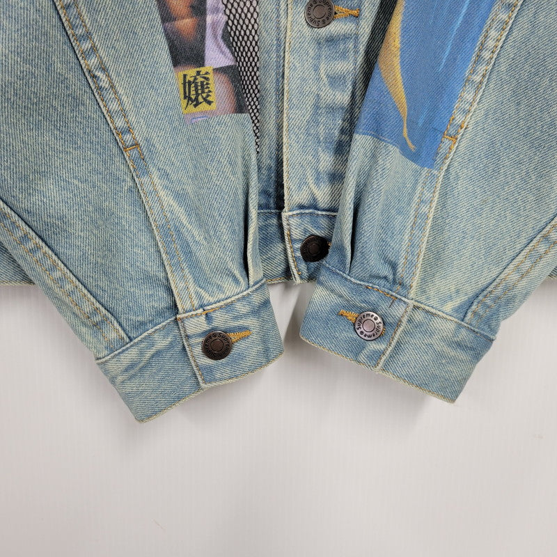 【中古品】【メンズ】 22SS DAIDO MORIYAMAダイドウ・モリヤマ DENIMデニム TRUCKER JACKETトラッカー ジャケット デニムジャケットアウター 149-260221-mh-02-izu サイズ：M カラー：ライトブルー 万代Net店