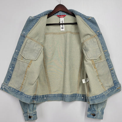 【中古品】【メンズ】 22SS DAIDO MORIYAMAダイドウ・モリヤマ DENIMデニム TRUCKER JACKETトラッカー ジャケット デニムジャケットアウター 149-260221-mh-02-izu サイズ：M カラー：ライトブルー 万代Net店