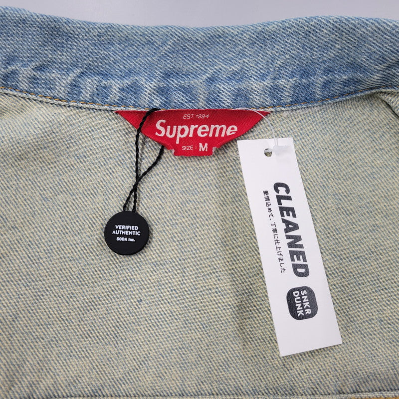 【中古品】【メンズ】 22SS DAIDO MORIYAMAダイドウ・モリヤマ DENIMデニム TRUCKER JACKETトラッカー ジャケット デニムジャケットアウター 149-260221-mh-02-izu サイズ：M カラー：ライトブルー 万代Net店