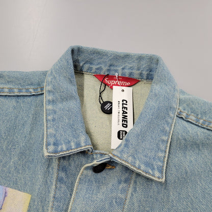 【中古品】【メンズ】 22SS DAIDO MORIYAMAダイドウ・モリヤマ DENIMデニム TRUCKER JACKETトラッカー ジャケット デニムジャケットアウター 149-260221-mh-02-izu サイズ：M カラー：ライトブルー 万代Net店