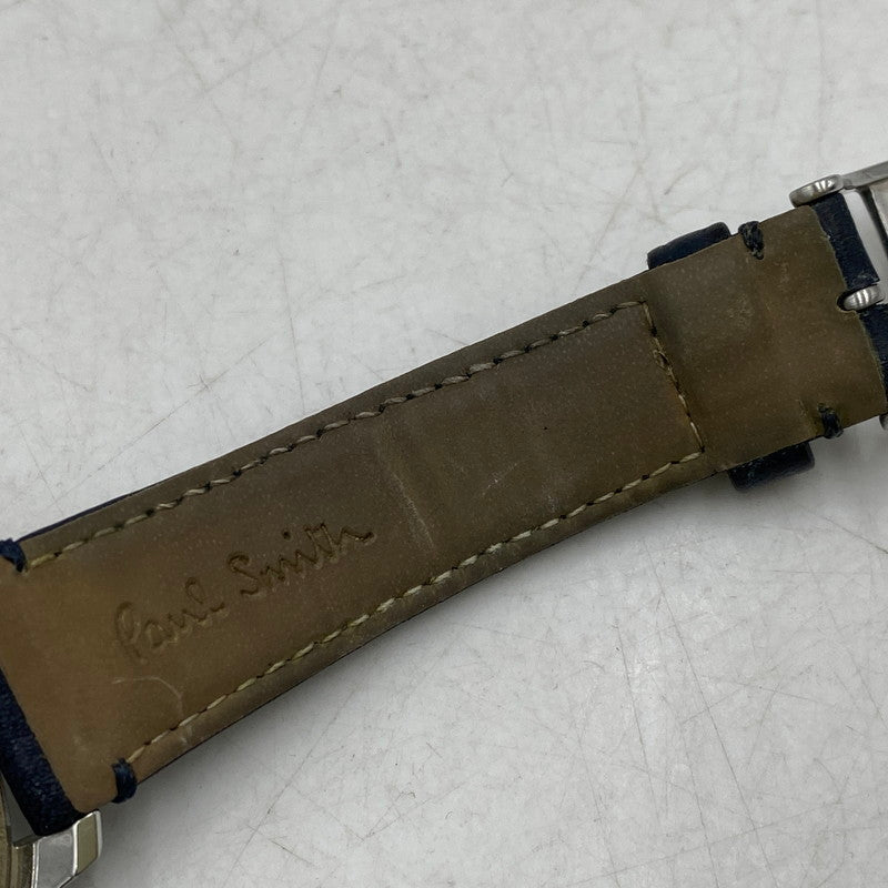 【中古品】【メンズ/レディース】 Paul Smith ポール・スミス DATE ANALOG QUARTZ 2510-T023746 デイト アナログ クオーツ 腕時計 197-260607-as-23-izu カラー：ブルー×ネイビー 万代Net店
