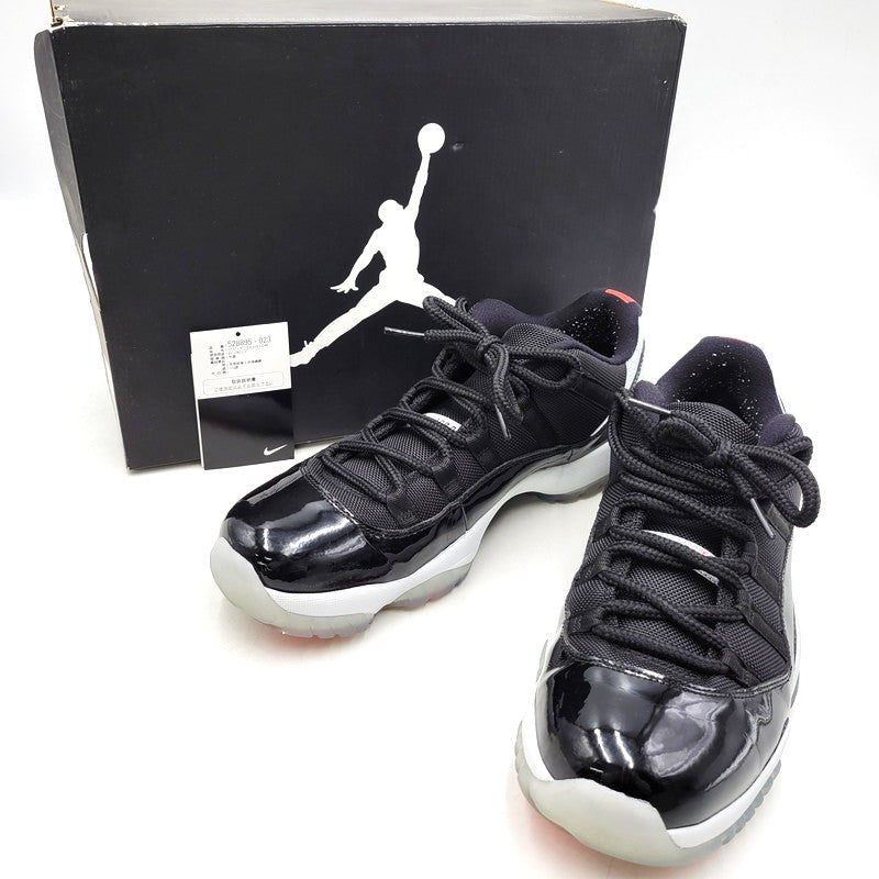 【中古品】【メンズ】 528895-023 AIR JORDAN 11 RETRO LOW INFRARED エアジョーダン 11 レトロ　ロー インフラレッド 160-260221-km-01-izu サイズ：28.0ｃｍ カラー：BLACK/INFRARED 万代Net店