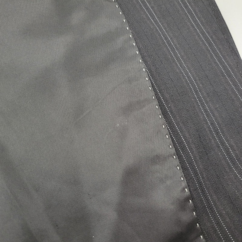 【中古品】【メンズ】 A.A.R アール STRIPE TAILORED JACKET&SLACKS PANTS ストライプ テーラードジャケット＆スラックスパンツ セットアップ 140-260222-yn-06-izu サイズ：L カラー：ブラック 万代Net店
