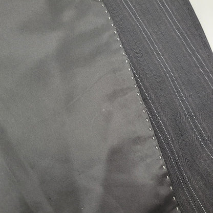 【中古品】【メンズ】 A.A.R アール STRIPE TAILORED JACKET&SLACKS PANTS ストライプ テーラードジャケット＆スラックスパンツ セットアップ 140-260222-yn-06-izu サイズ：L カラー：ブラック 万代Net店