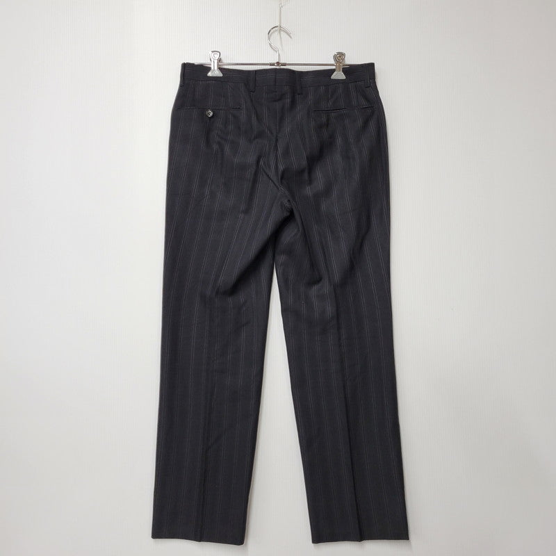 【中古品】【メンズ】 A.A.R アール STRIPE TAILORED JACKET&SLACKS PANTS ストライプ テーラードジャケット＆スラックスパンツ セットアップ 140-260222-yn-06-izu サイズ：L カラー：ブラック 万代Net店