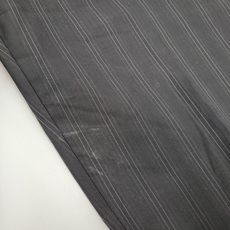 【中古品】【メンズ】 A.A.R アール STRIPE TAILORED JACKET&SLACKS PANTS ストライプ テーラードジャケット＆スラックスパンツ セットアップ 140-260222-yn-06-izu サイズ：L カラー：ブラック 万代Net店