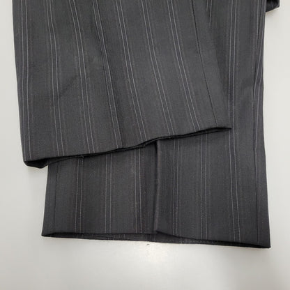 【中古品】【メンズ】 A.A.R アール STRIPE TAILORED JACKET&SLACKS PANTS ストライプ テーラードジャケット＆スラックスパンツ セットアップ 140-260222-yn-06-izu サイズ：L カラー：ブラック 万代Net店