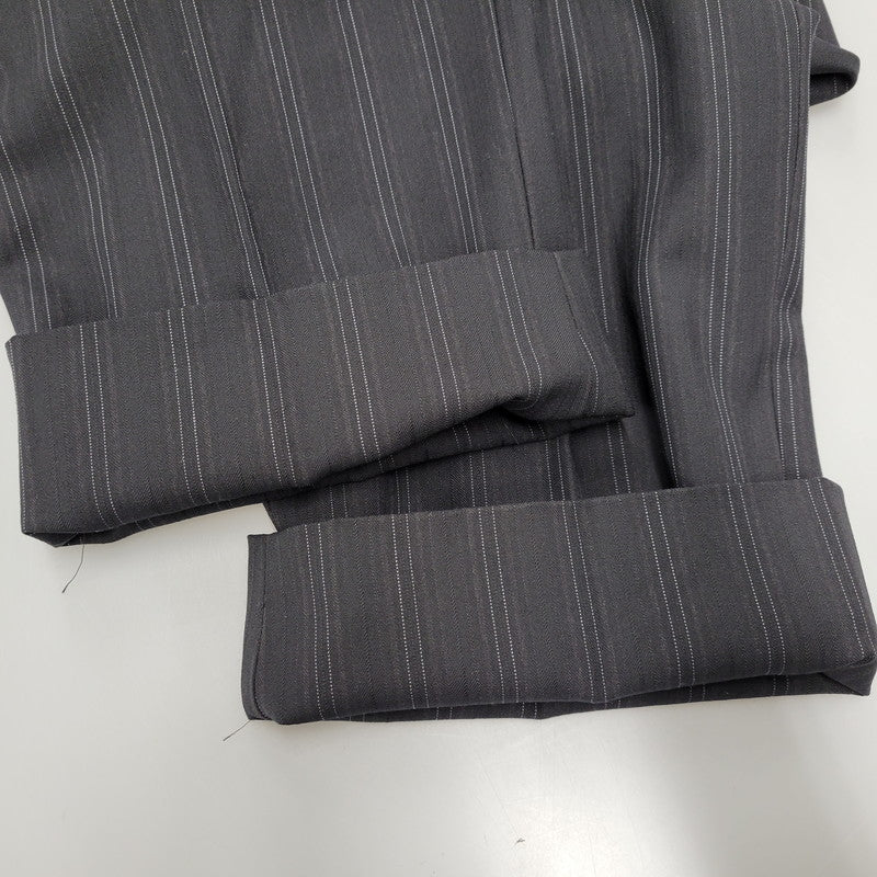 【中古品】【メンズ】 A.A.R アール STRIPE TAILORED JACKET&SLACKS PANTS ストライプ テーラードジャケット＆スラックスパンツ セットアップ 140-260222-yn-06-izu サイズ：L カラー：ブラック 万代Net店