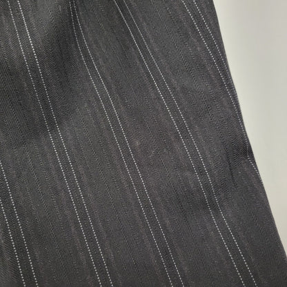 【中古品】【メンズ】 A.A.R アール STRIPE TAILORED JACKET&SLACKS PANTS ストライプ テーラードジャケット＆スラックスパンツ セットアップ 140-260222-yn-06-izu サイズ：L カラー：ブラック 万代Net店