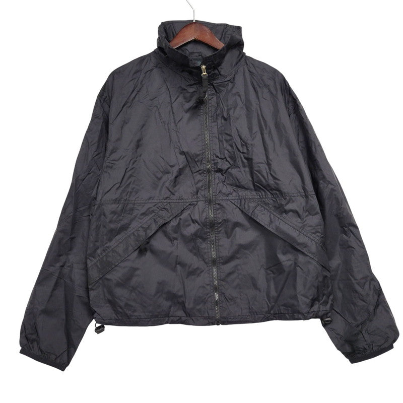 【中古品】【メンズ】 FULLZIP NYLON JACKET フルジップ ナイロンジャケット アウター 141-260222-as-06-izu サイズ：US 34 カラー：ブラック 万代Net店