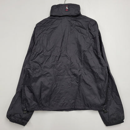 【中古品】【メンズ】 FULLZIP NYLON JACKET フルジップ ナイロンジャケット アウター 141-260222-as-06-izu サイズ：US 34 カラー：ブラック 万代Net店