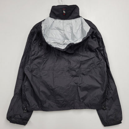 【中古品】【メンズ】 FULLZIP NYLON JACKET フルジップ ナイロンジャケット アウター 141-260222-as-06-izu サイズ：US 34 カラー：ブラック 万代Net店