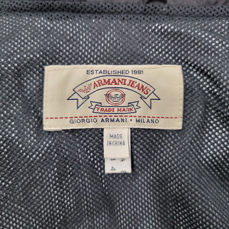 【中古品】【メンズ】 FULLZIP NYLON JACKET フルジップ ナイロンジャケット アウター 141-260222-as-06-izu サイズ：US 34 カラー：ブラック 万代Net店