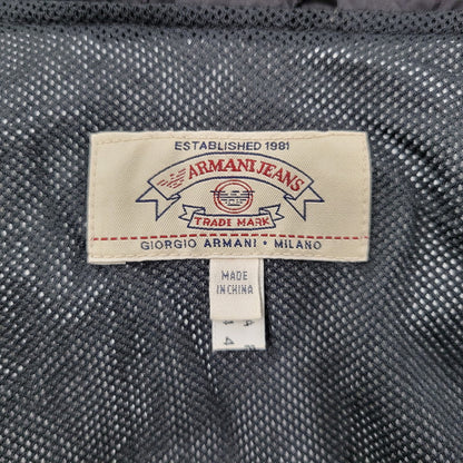 【中古品】【メンズ】 FULLZIP NYLON JACKET フルジップ ナイロンジャケット アウター 141-260222-as-06-izu サイズ：US 34 カラー：ブラック 万代Net店