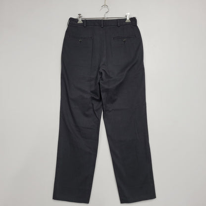 【中古品】【メンズ】 CHINO PANTS チノパンツ マレーシア製 ボトムス 157-260223-as-32-izu サイズ：W32 カラー：ブラック 万代Net店