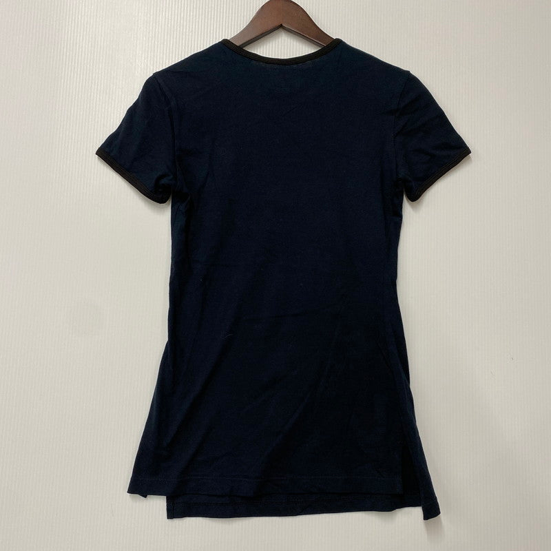 【中古品】【レディース】 PRINT S/S TEE プリント ショートスリーブ Tシャツ 半袖 トップス 168-260228-as-04-izu サイズ：M カラー：ネイビー 万代Net店