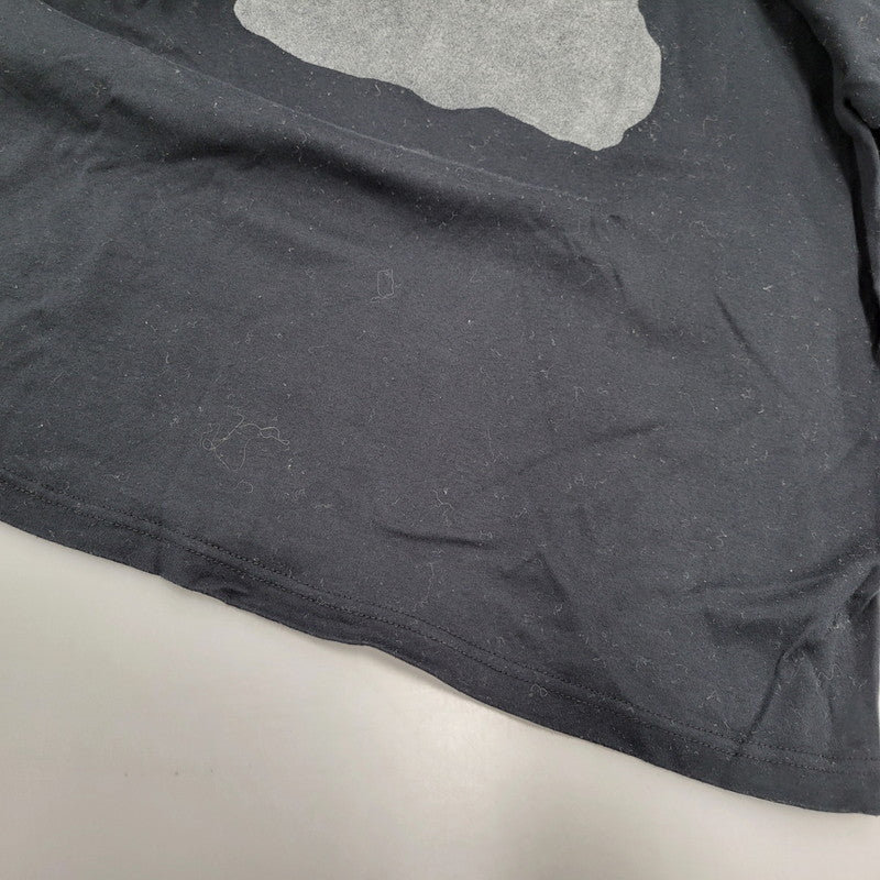 【現状渡し品】【メンズ】 JUNIOR GAULTIER ジュニア ゴルチエ 90S PRINT L S TEE プリント Tシャツ 長袖 トップス 141-260222-yn-04-izu サイズ：40 カラー：ブラック 万代Net店