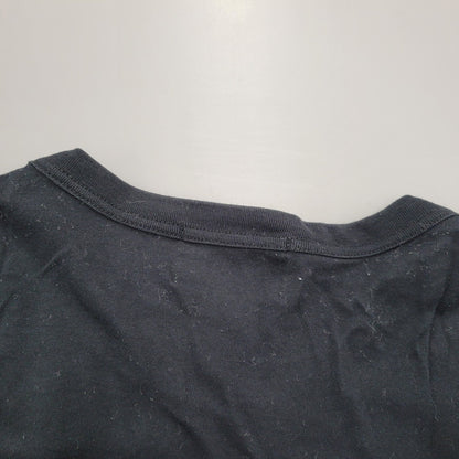【現状渡し品】【メンズ】 JUNIOR GAULTIER ジュニア ゴルチエ 90S PRINT L S TEE プリント Tシャツ 長袖 トップス 141-260222-yn-04-izu サイズ：40 カラー：ブラック 万代Net店