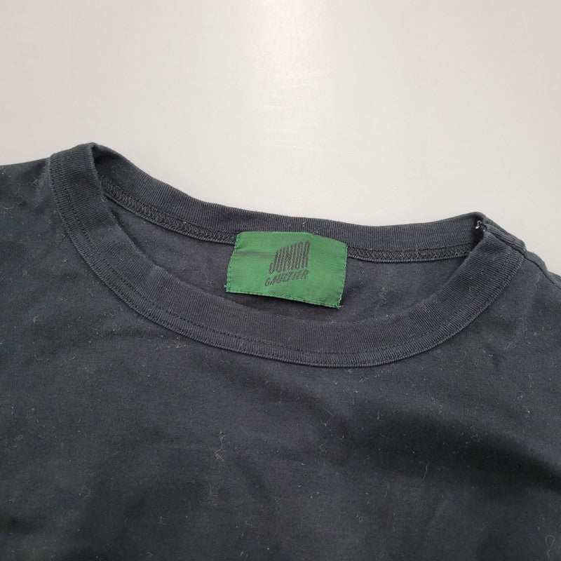 【現状渡し品】【メンズ】 JUNIOR GAULTIER ジュニア ゴルチエ 90S PRINT L S TEE プリント Tシャツ 長袖 トップス 141-260222-yn-04-izu サイズ：40 カラー：ブラック 万代Net店