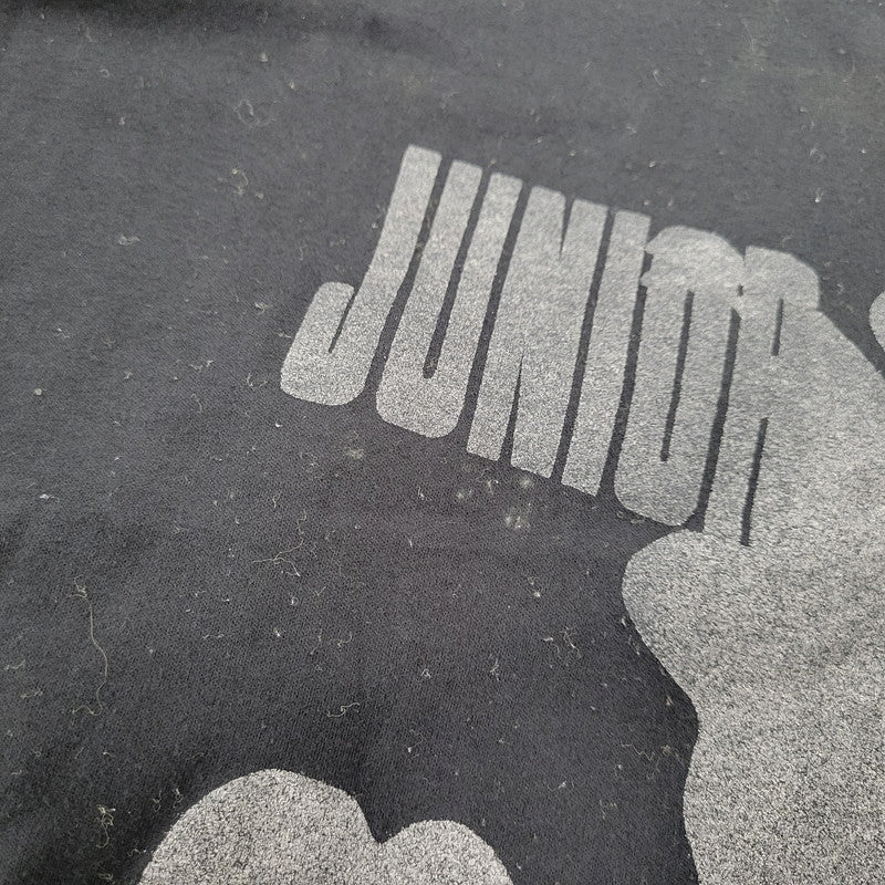 【現状渡し品】【メンズ】 JUNIOR GAULTIER ジュニア ゴルチエ 90S PRINT L S TEE プリント Tシャツ 長袖 トップス 141-260222-yn-04-izu サイズ：40 カラー：ブラック 万代Net店