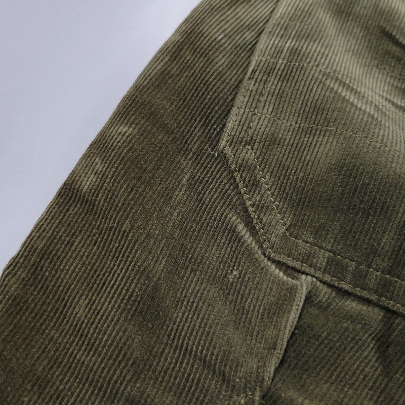 【中古品】【メンズ】 GIMMICK CORDUROY PANTS 1P-0121 ギミック コーデュロイ パンツ ボトムス 151-260223-as-36-izu カラー：カーキ系 万代Net店