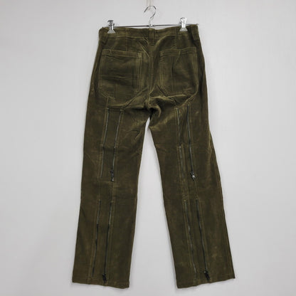 【中古品】【メンズ】 GIMMICK CORDUROY PANTS 1P-0121 ギミック コーデュロイ パンツ ボトムス 151-260223-as-36-izu カラー：カーキ系 万代Net店